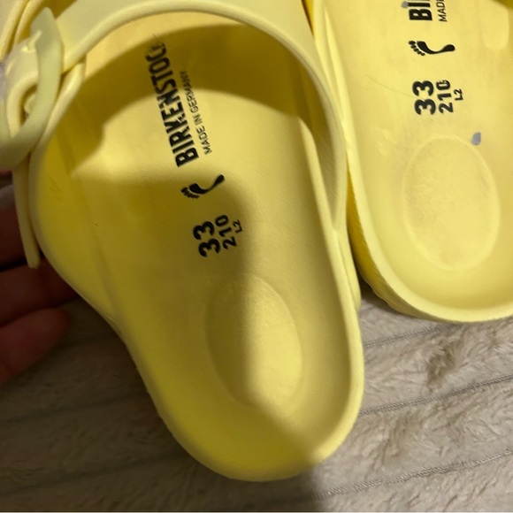 Birkenstock Arizona essential big kid Yellow Sandals - Picture 9 of 9